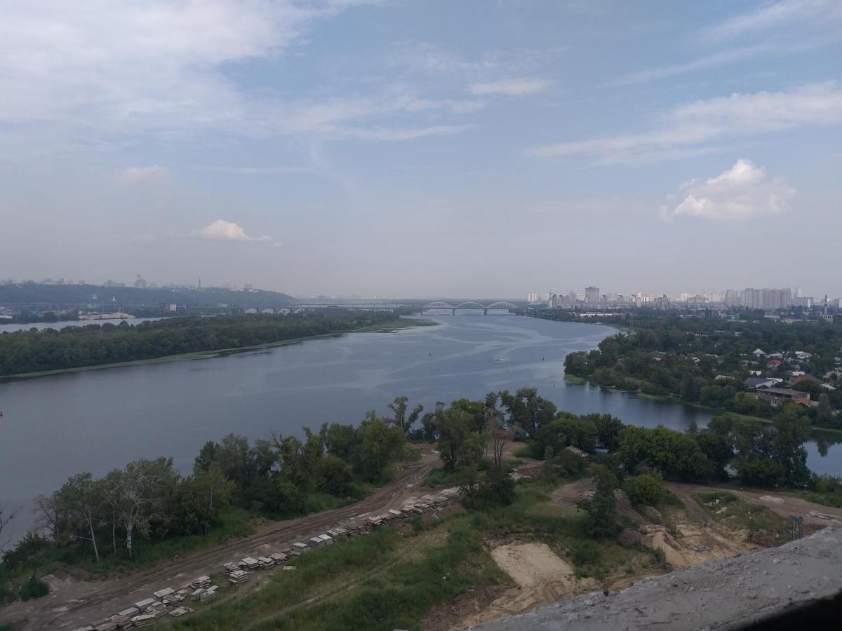 Apartament Красивая Квартира С Шикарным Видом У Метро Kijów Zewnętrze zdjęcie